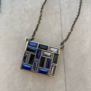 Touchstone Crystal Tile Necklace